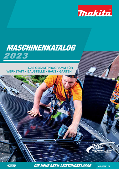 EBELING Technischer Großhandel - Kataloge - MAKITA - Maschinenkatalog 2023