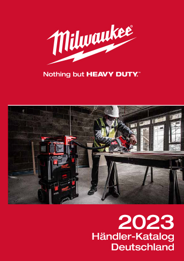 EBELING Technischer Großhandel - Kataloge - MILWAUKEE - 2023 Händler-Katalog Deutschland